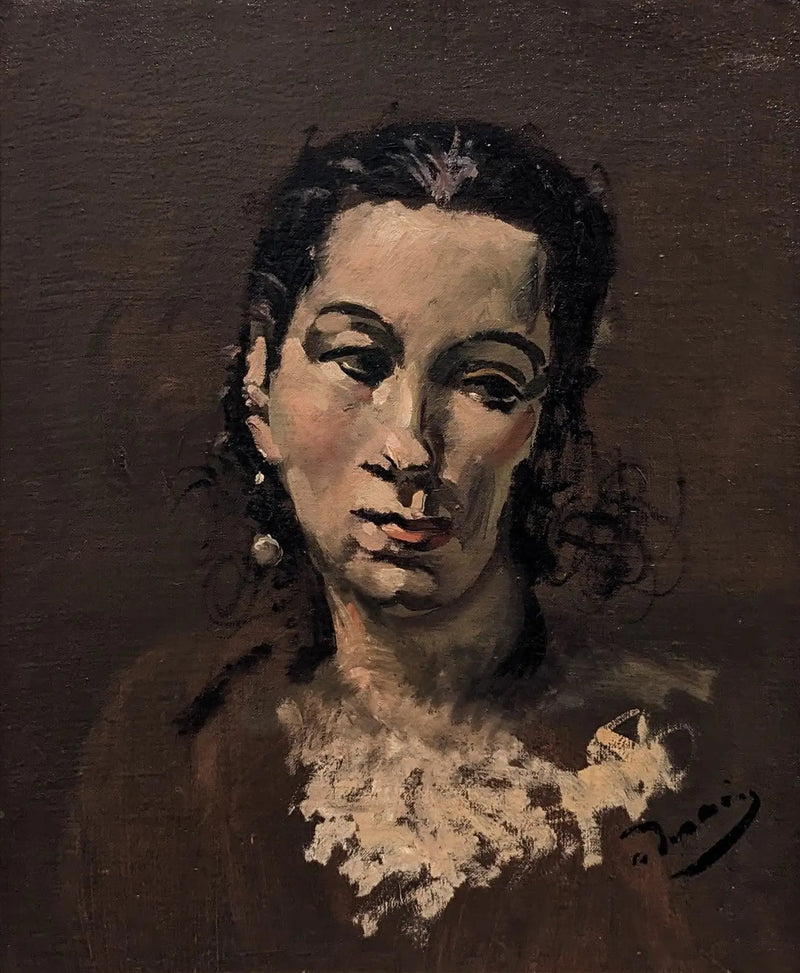 Głowa kobiety - André Derain