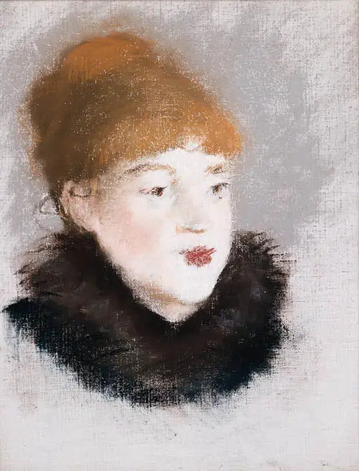 Głowa kobiety - Édouard Manet