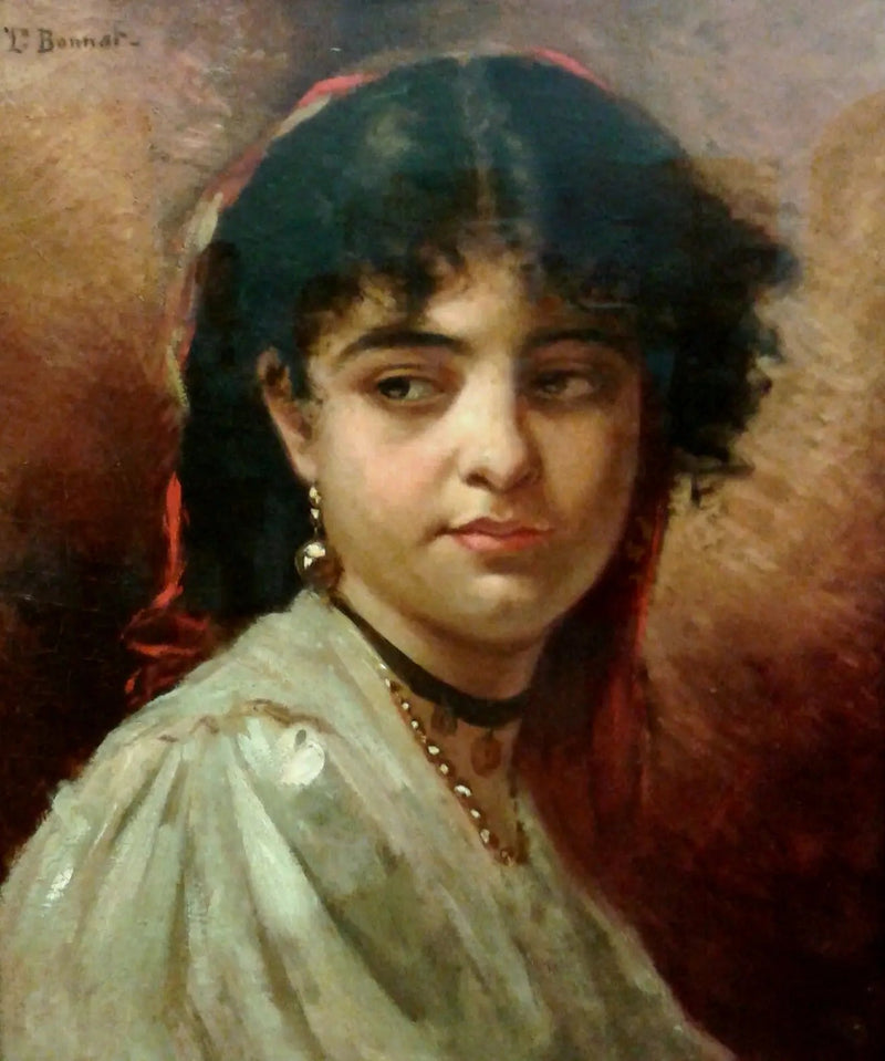 Głowa kobiety - Léon Bonnat
