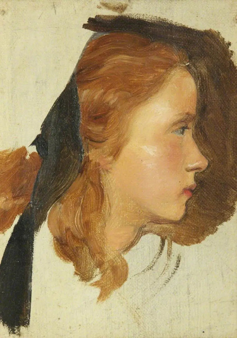 Głowa dziewczynki - John Everett Millais