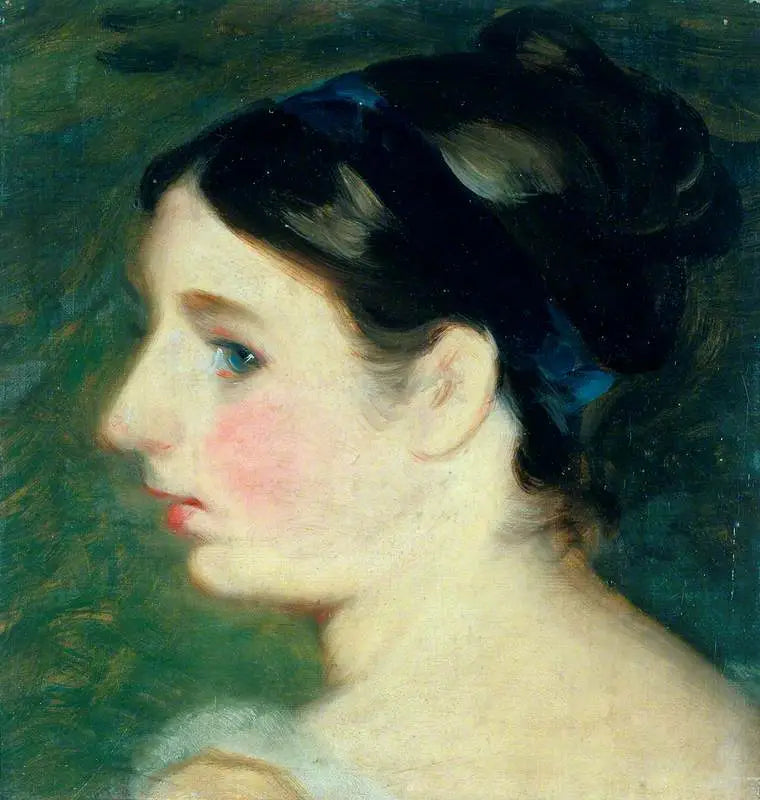 Głowa dziewczynki (prawdopodobnie portret Mary Constable) - John Constable