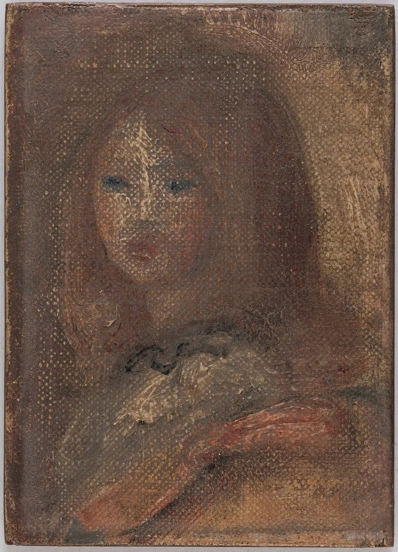 Głowa dziewczynki - Pierre-Auguste Renoir