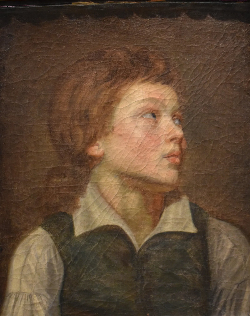 Głowa chłopca - Jean-Baptiste Greuze