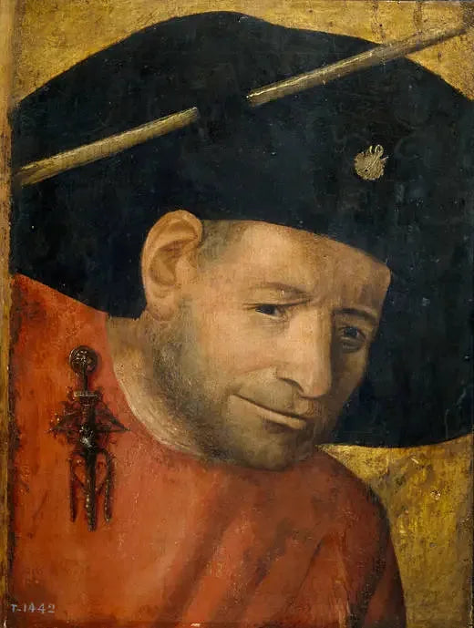 Głowa halabardnika - Hieronymus Bosch