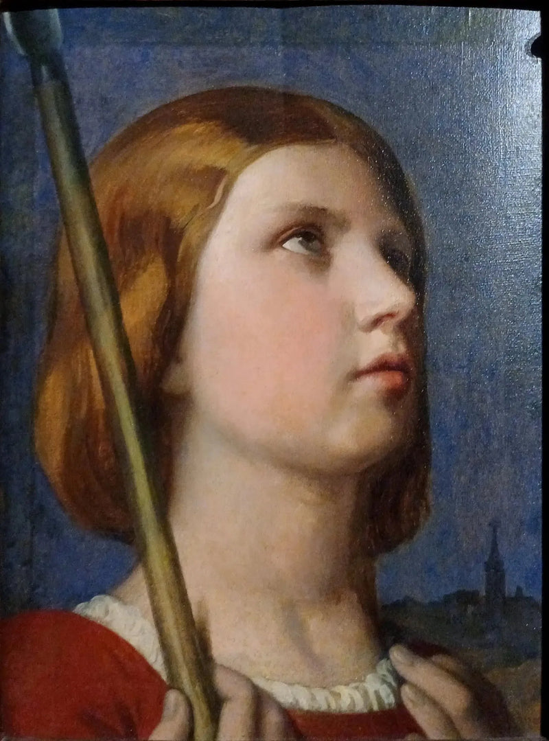 Głowa Joanny d'Arc w ekstazie - Jean-Auguste-Dominique Ingres