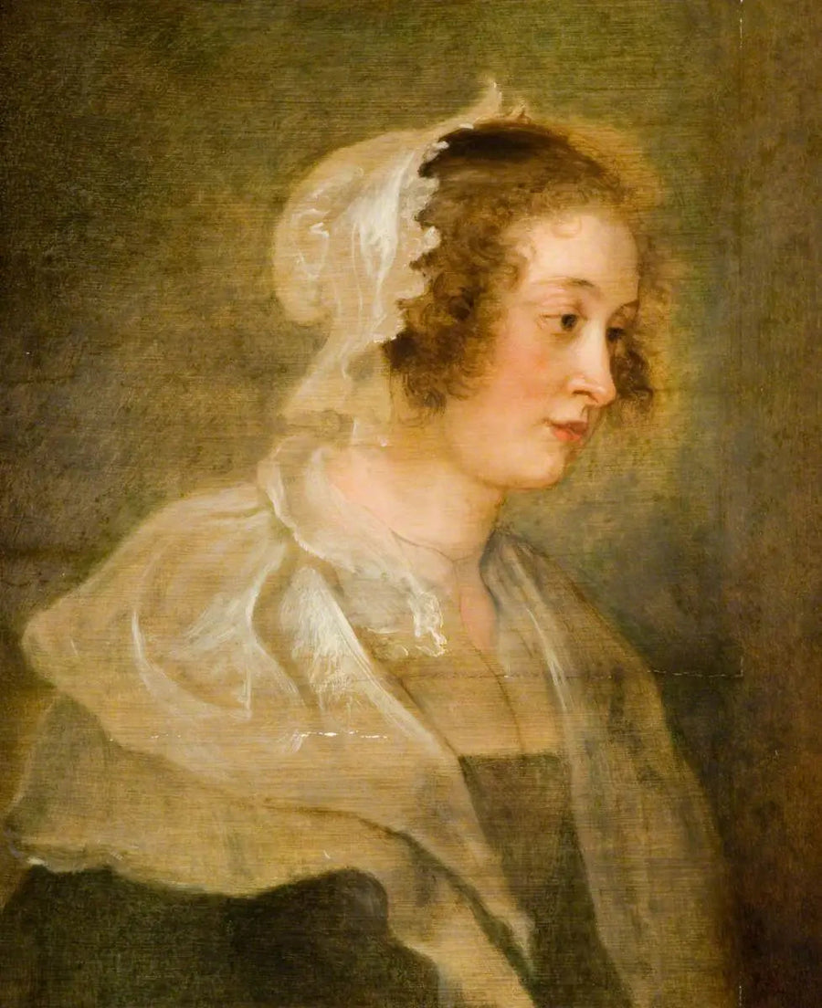 Głowa młodej kobiety - Peter Paul Rubens