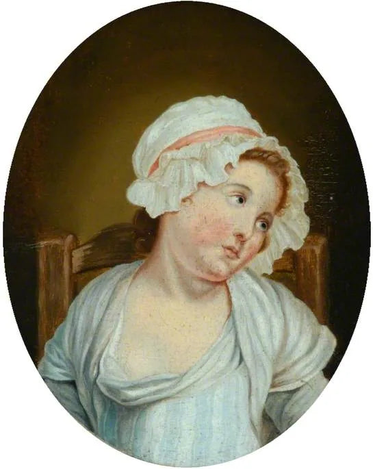 Głowa młodej dziewczyny - Jean-Baptiste Greuze