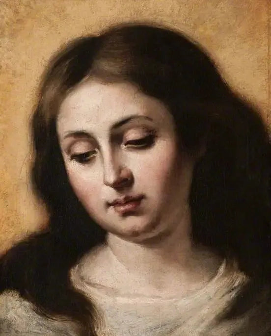 Głowa Madonny - Bartolomé Esteban Murillo