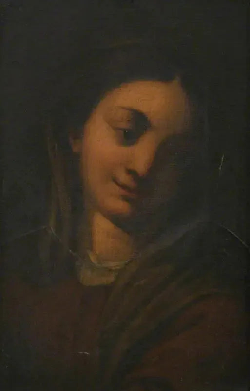 Głowa Matki Boskiej - Antonio da Correggio
