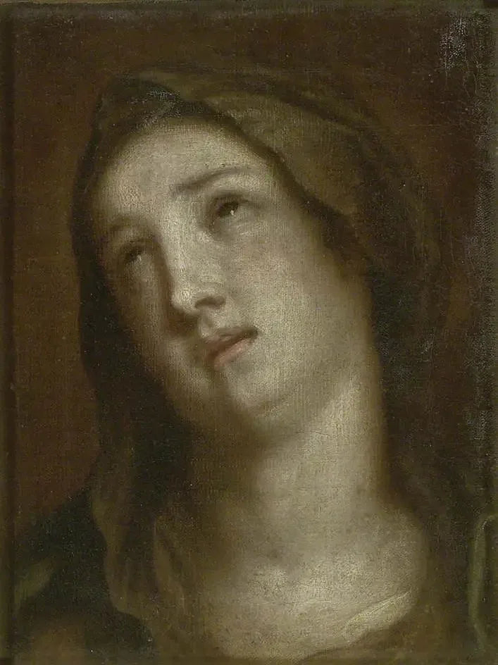 Głowa Matki Boskiej w żałobie - Antoine van Dyck