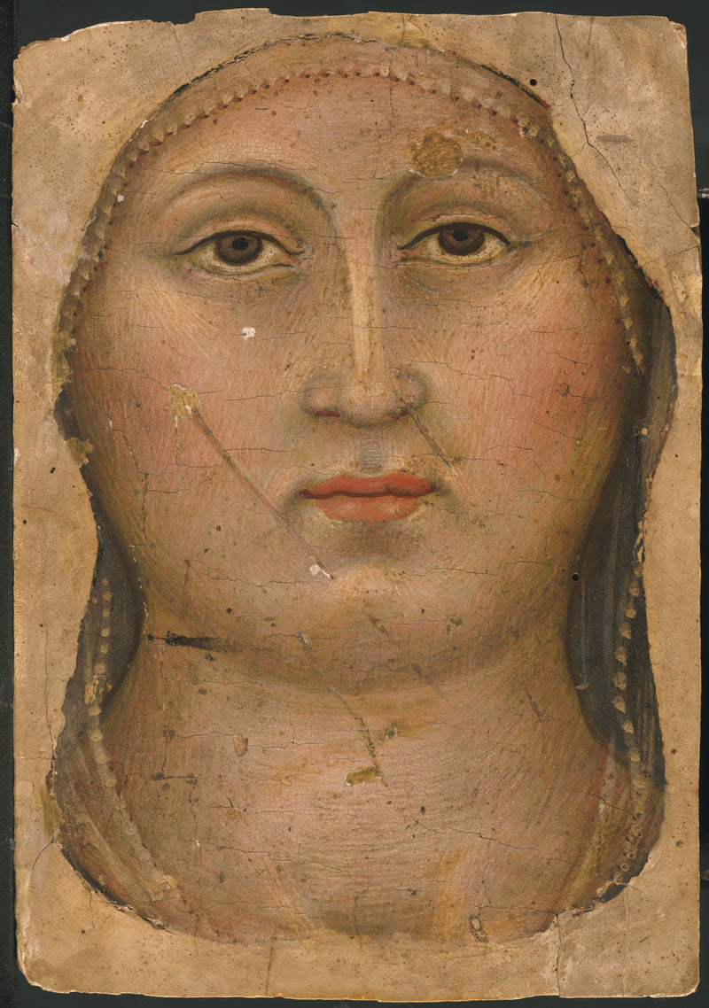 Głowa Matki Boskiej - Taddeo di Bartolo