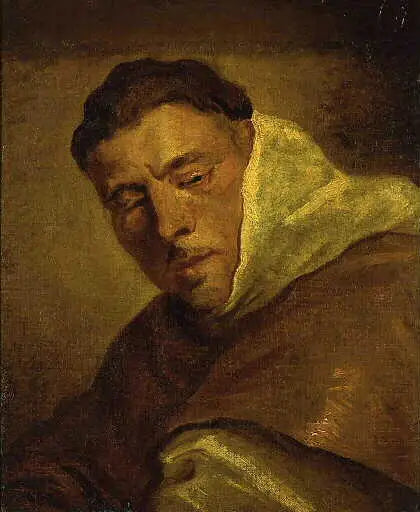Głowa mnicha - Antoine van Dyck