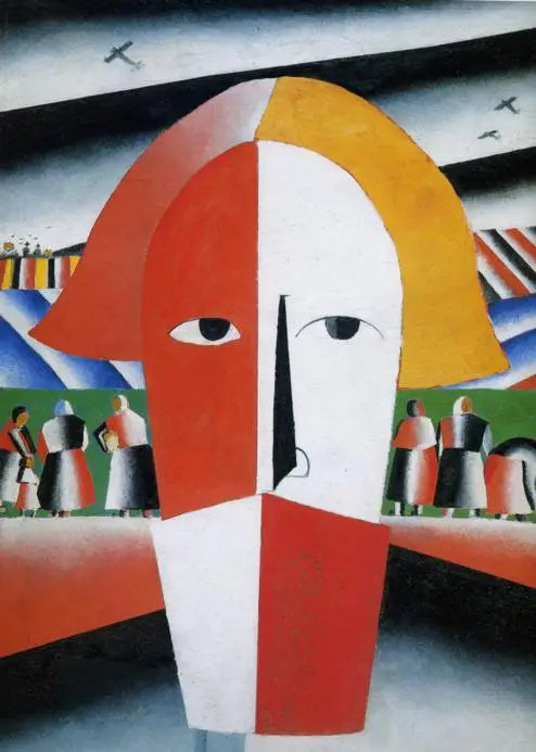 Głowa chłopa - Kazimir Malevich