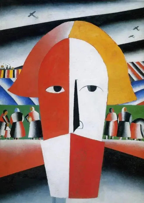Głowa chłopa - Kazimir Malevich