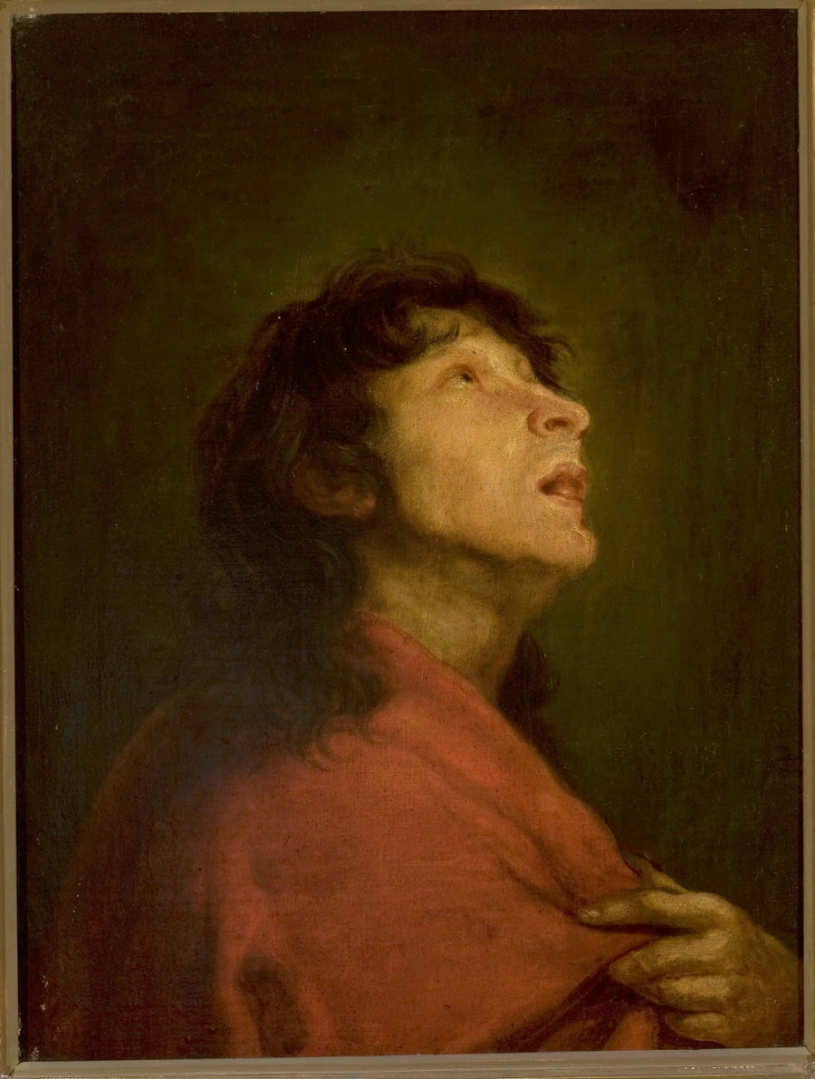 Głowa św. Jana Ewangelisty - Antoine van Dyck