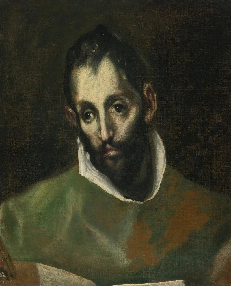Głowa świętego Łukasza Ewangelisty - El Greco