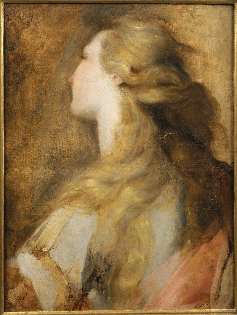 Głowa Świętej Marii Magdaleny - Federico Barroci