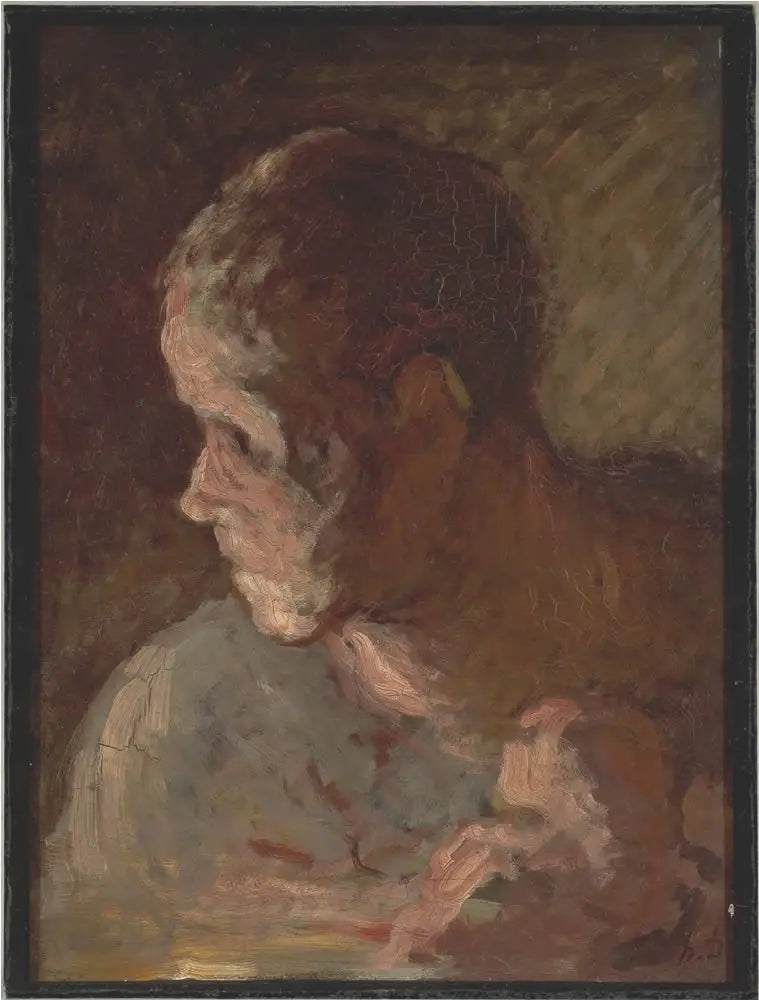 Głowa dzwonnika - Honoré Daumier