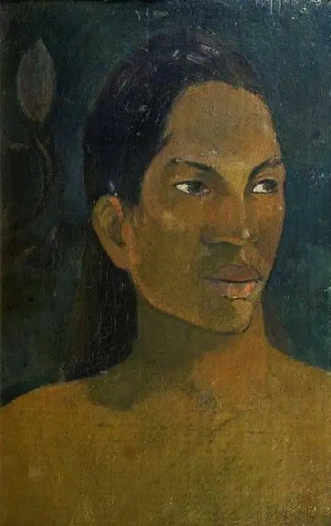 Głowa Tahitanki - Paul Gauguin