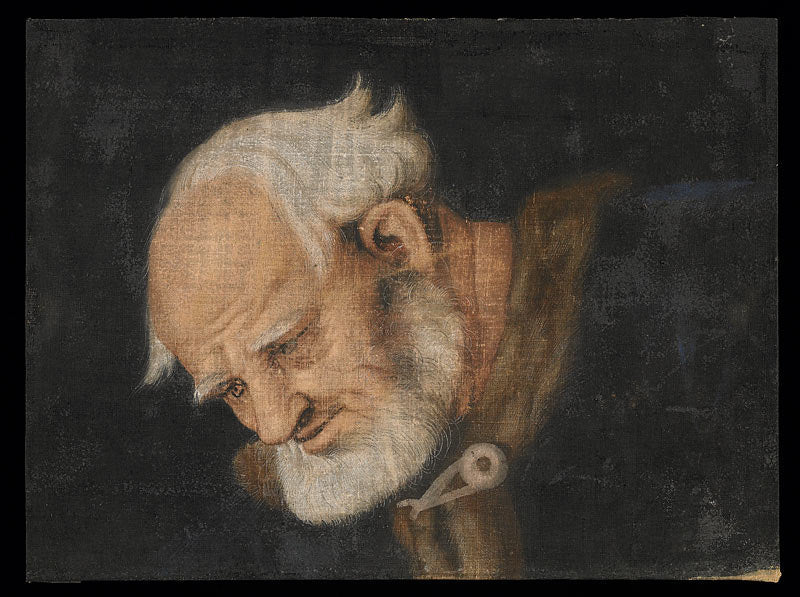 Głowa starca (Nikodem?) - Hans Baldung Grien