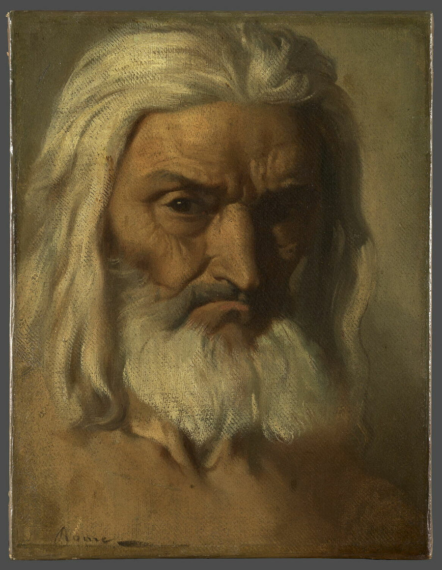 Głowa starca - Théodore Chassériau