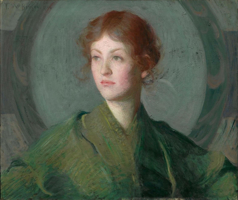 Dekoracyjna głowa - Frank Weston Benson