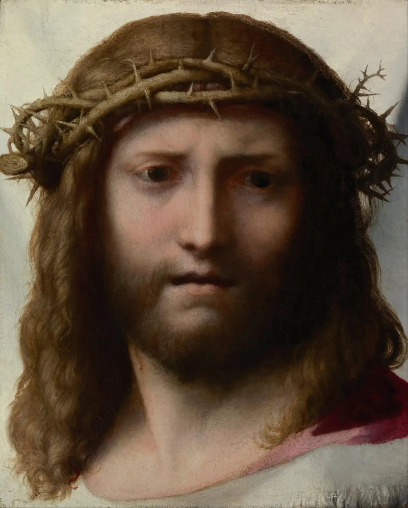 Głowa Chrystusa - Antonio da Correggio