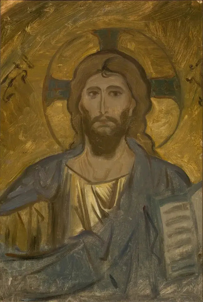 Tête du Christ - John Singer Sargent image 1 copie peinte à la main à l’huile