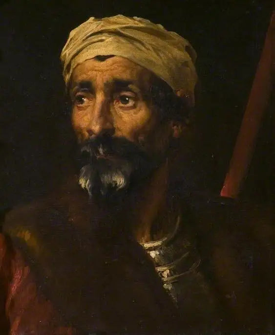 Głowa Arabki - Frederic Leighton