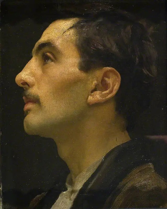 Głowa włoskiego manekina - Frederic Leighton