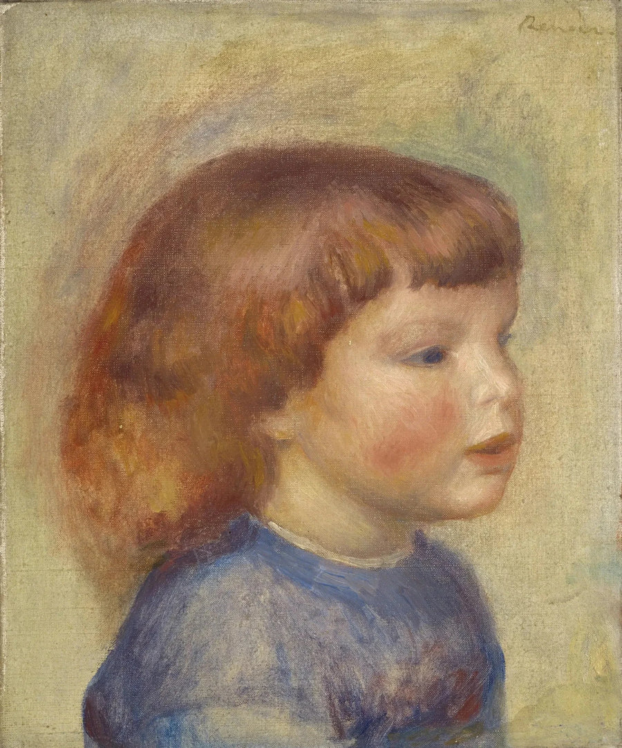 Głowa dziecka - Pierre-Auguste Renoir