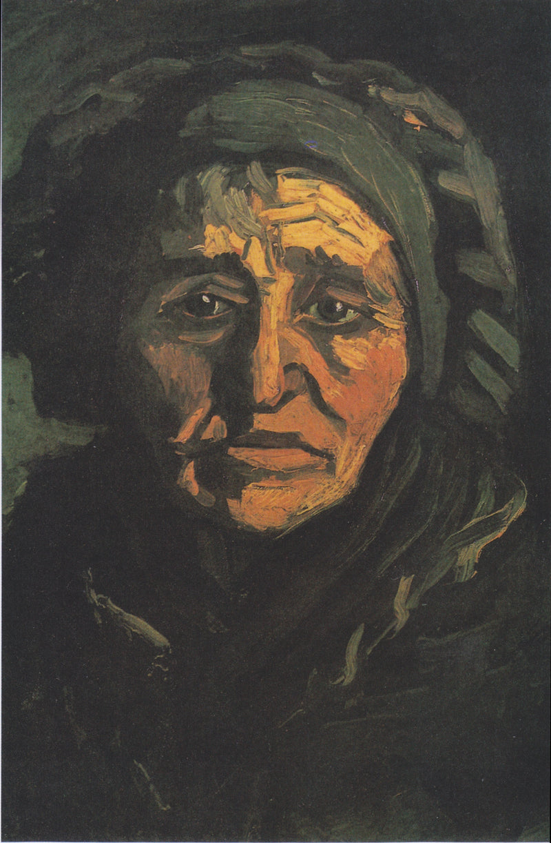 Głowa kobiety (KM 111.262) - Vincent van Gogh
