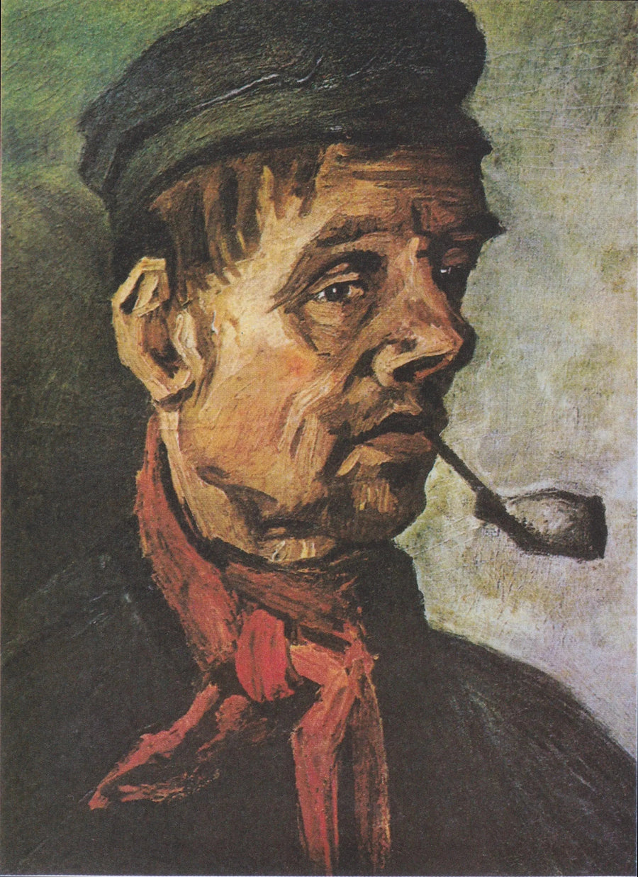 Głowa mężczyzny z fajką - Vincent van Gogh