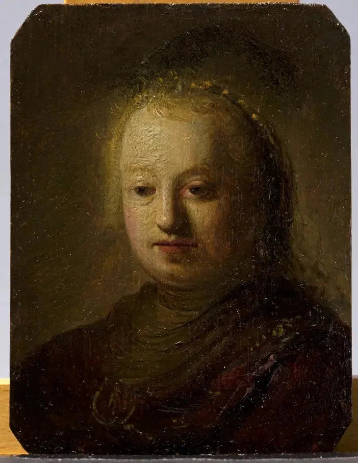 Popiersie dziewczyny - Rembrandt