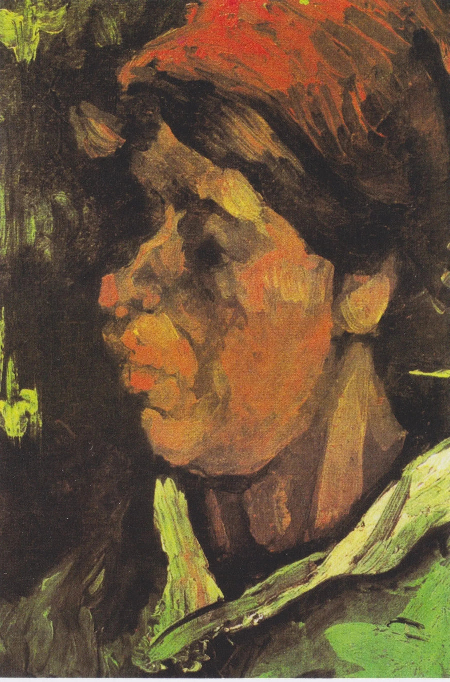 Głowa holenderskiej chłopki - Vincent van Gogh