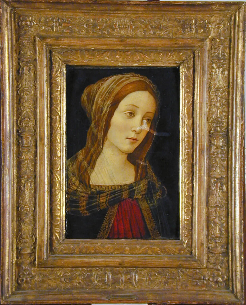 Głowa świętego - Sandro Botticelli
