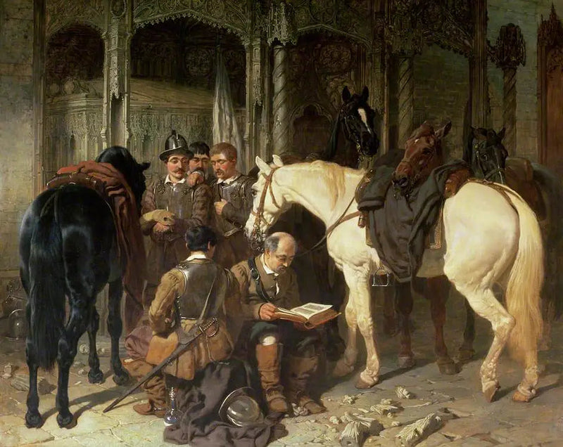 Okrągłe głowy w kościele w Arundel - John Frederick Herring, Sr.
