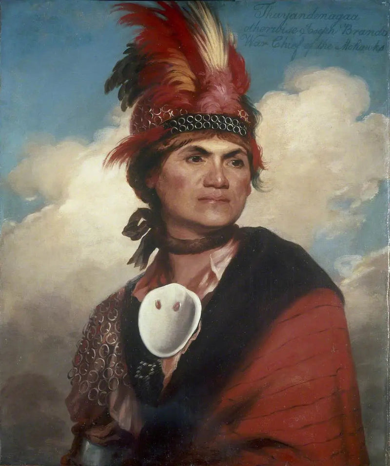 Thayendanegea (Joseph Brant, około 1743-1807) - Gilbert Stuart