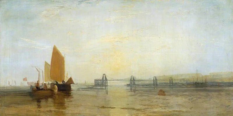 Łańcuchowy Molo, Brighton - J. M. W. Turner