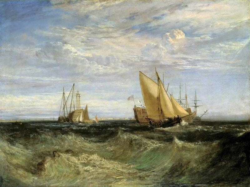 Zbieżność Tamizy i Medwayu - J. M. W. Turner