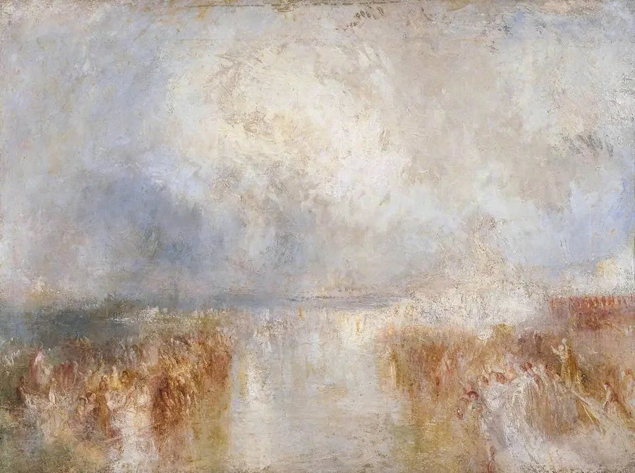 Wysiadanie Ludwika Filipa w Królewskim Porcie Clarence, Gosport, 8 października 1844 - J. M. W. Turner