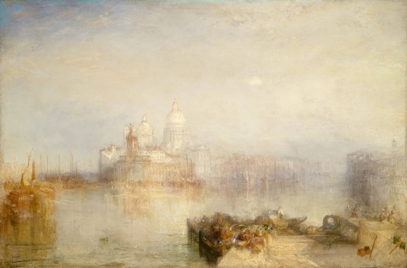Dogana i Santa Maria della Salute, Wenecja - J. M. W. Turner