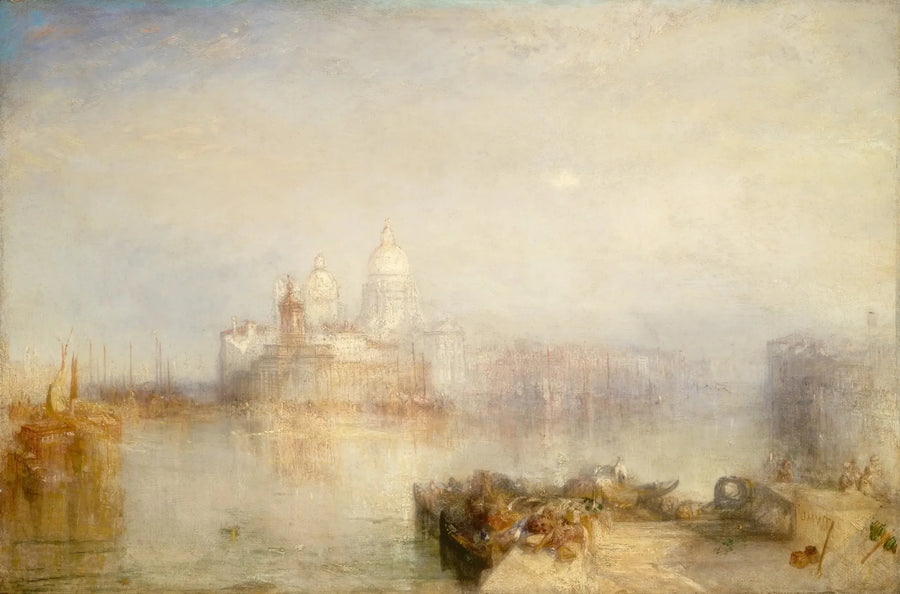 Dogana i Santa Maria della Salute, Wenecja - J. M. W. Turner