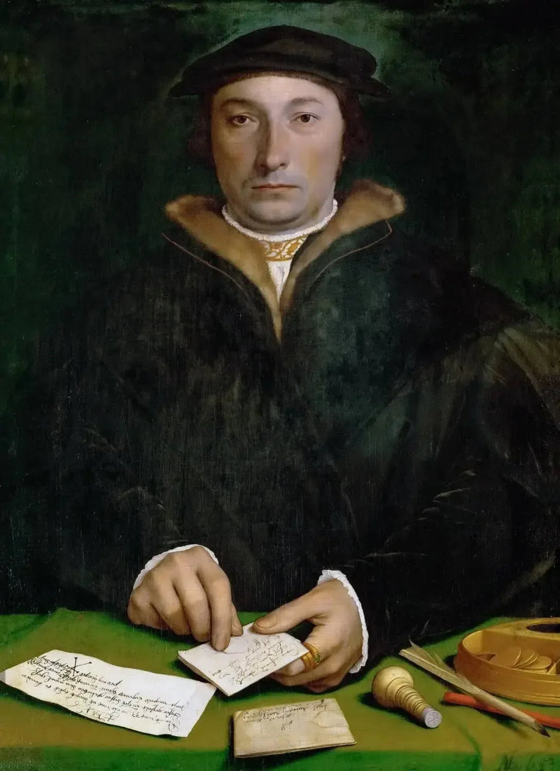 Kupiec z Duisburga Dirck Tybis - Hans Holbein Młodszy