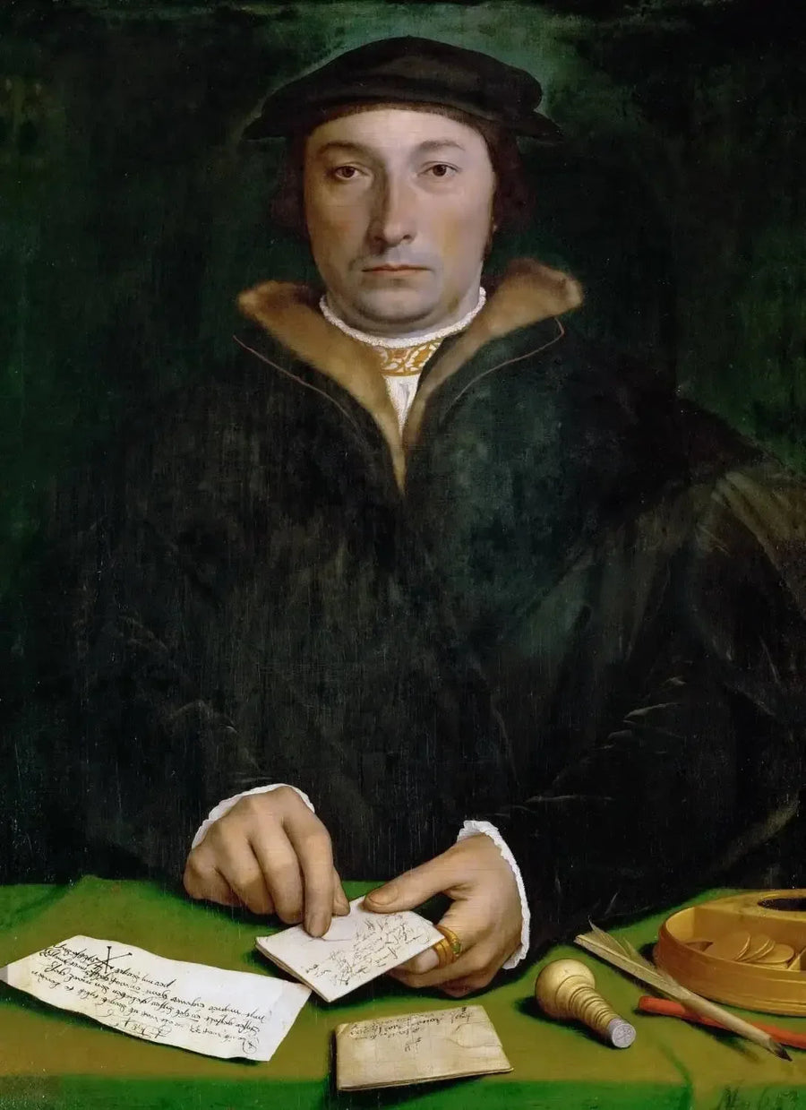 Kupiec z Duisburga Dirck Tybis - Hans Holbein Młodszy