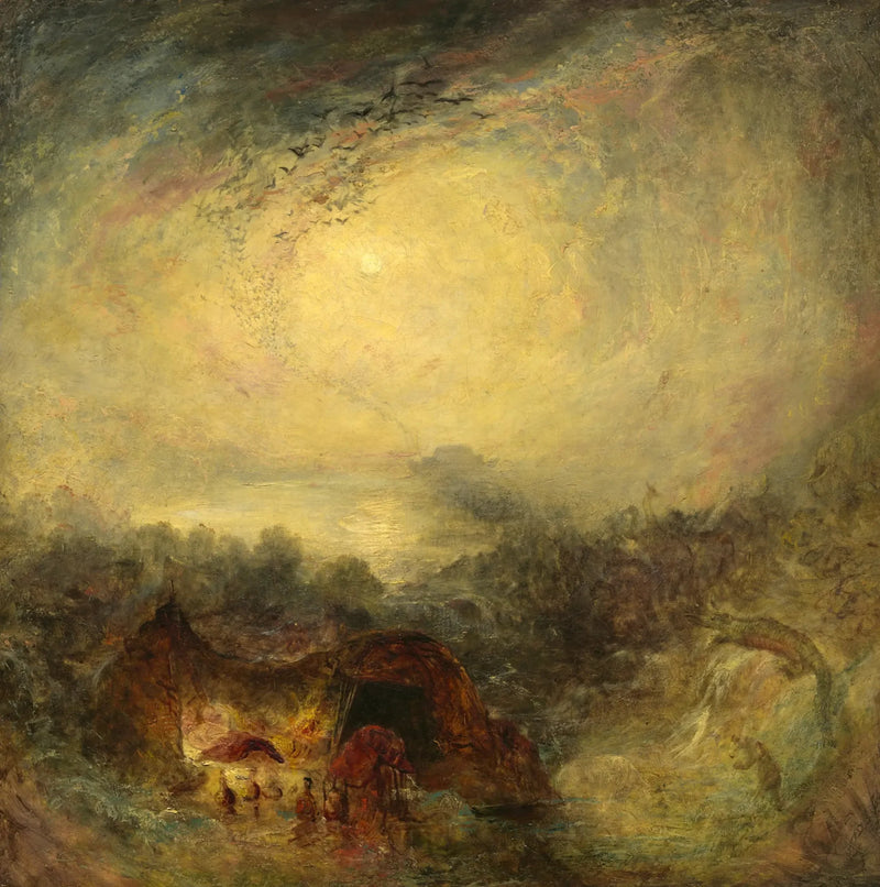 Wieczór potopu - J. M. W. Turner