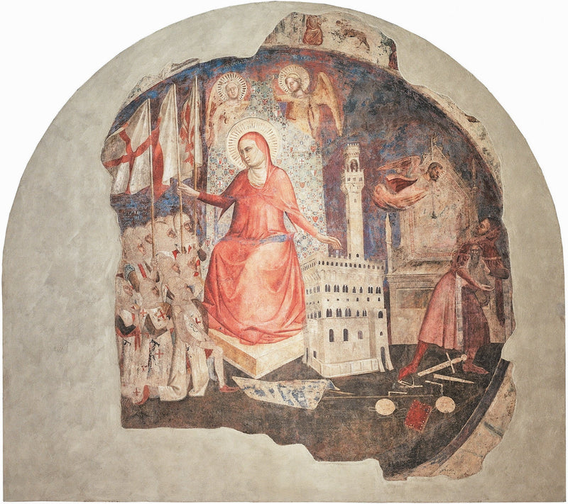 Wypędzenie księcia Aten - Andrea Orcagna