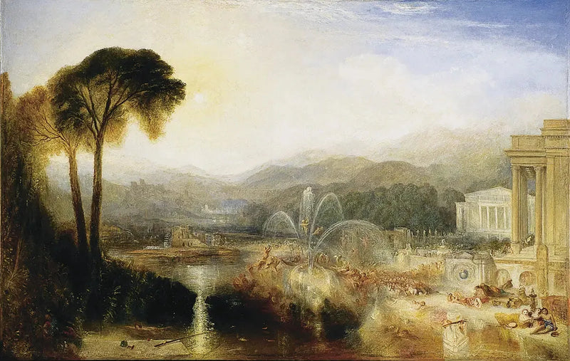 Fontanna lenistwa - J. M. W. Turner