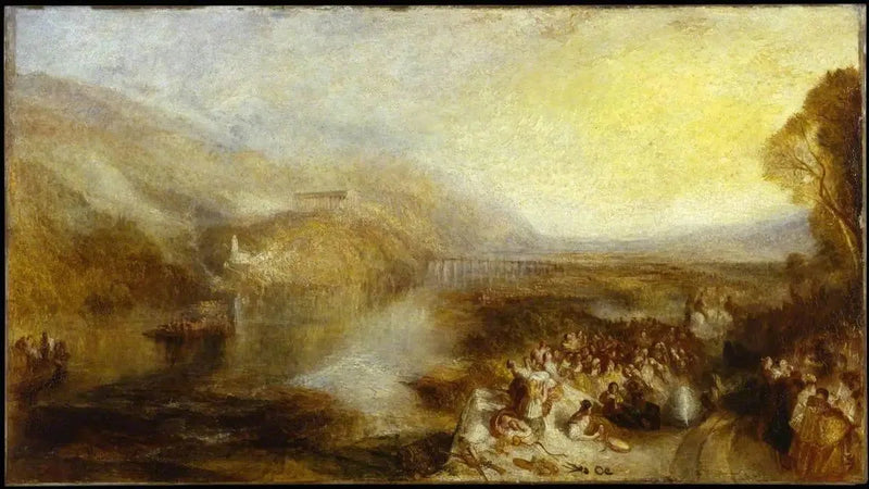 Otwarcie Wallhalli, 1842 - J. M. W. Turner