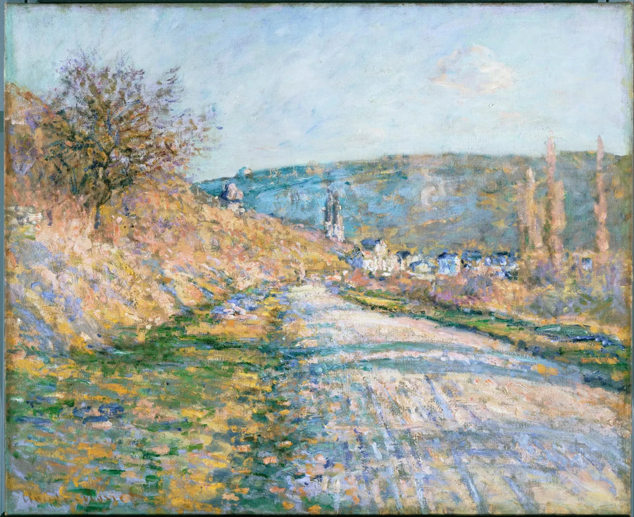 Droga do Vétheuil - Claude Monet